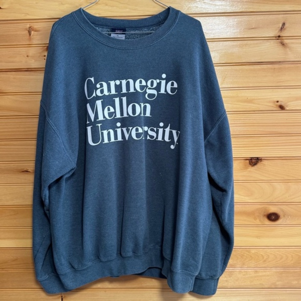 MV Sport Men's Dark Gray Crewneck Sweater